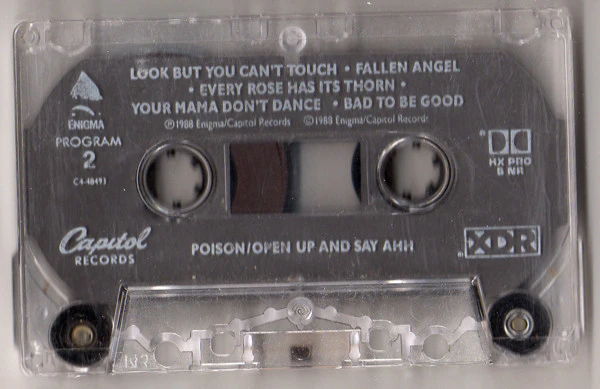 Poison - Open Up And Say ...Ahh! (Cass, Album, Dol) (Very Good Plus (VG+)) - Image 4