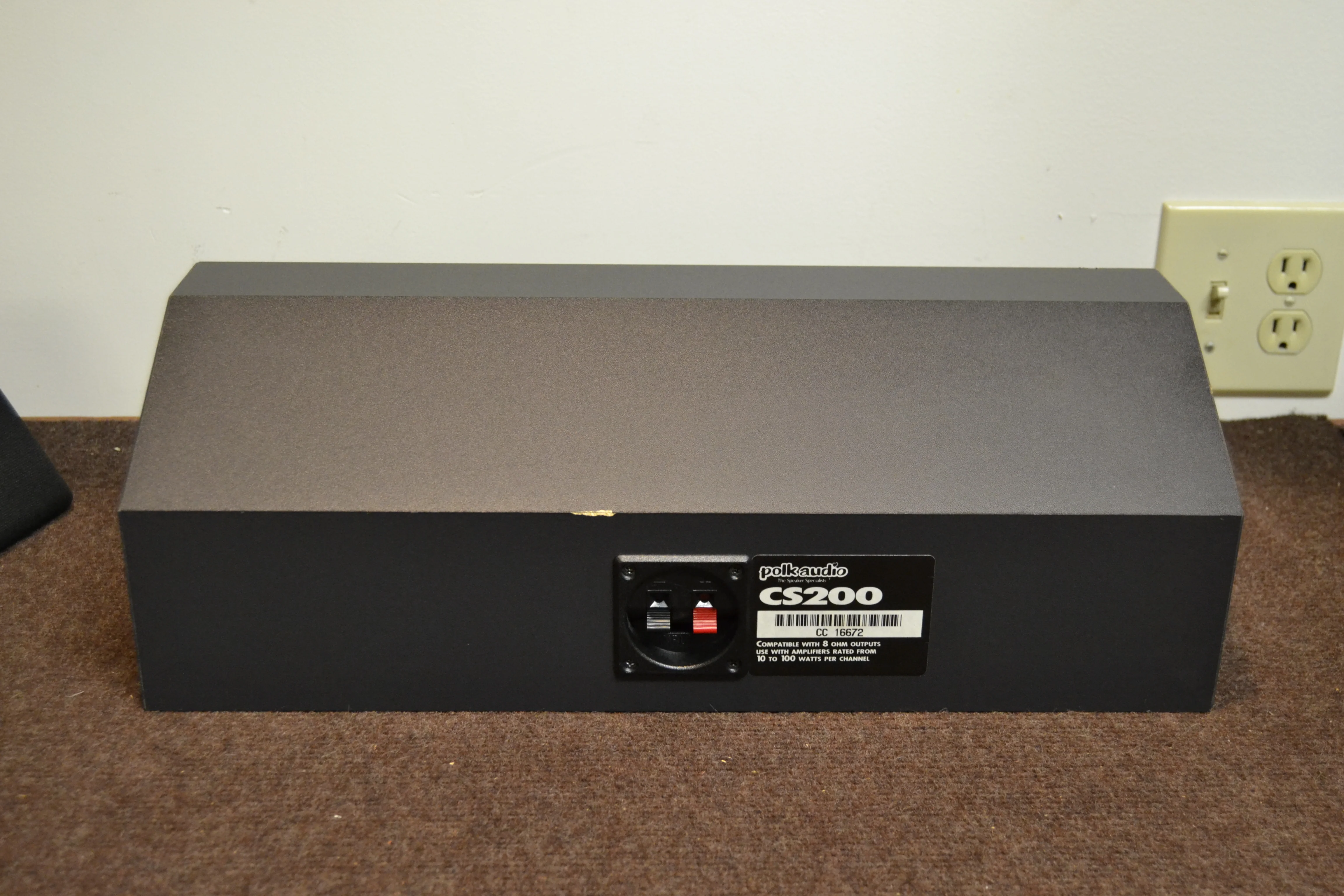 Polk Audio CS200 Center Channel Speaker - Image 5