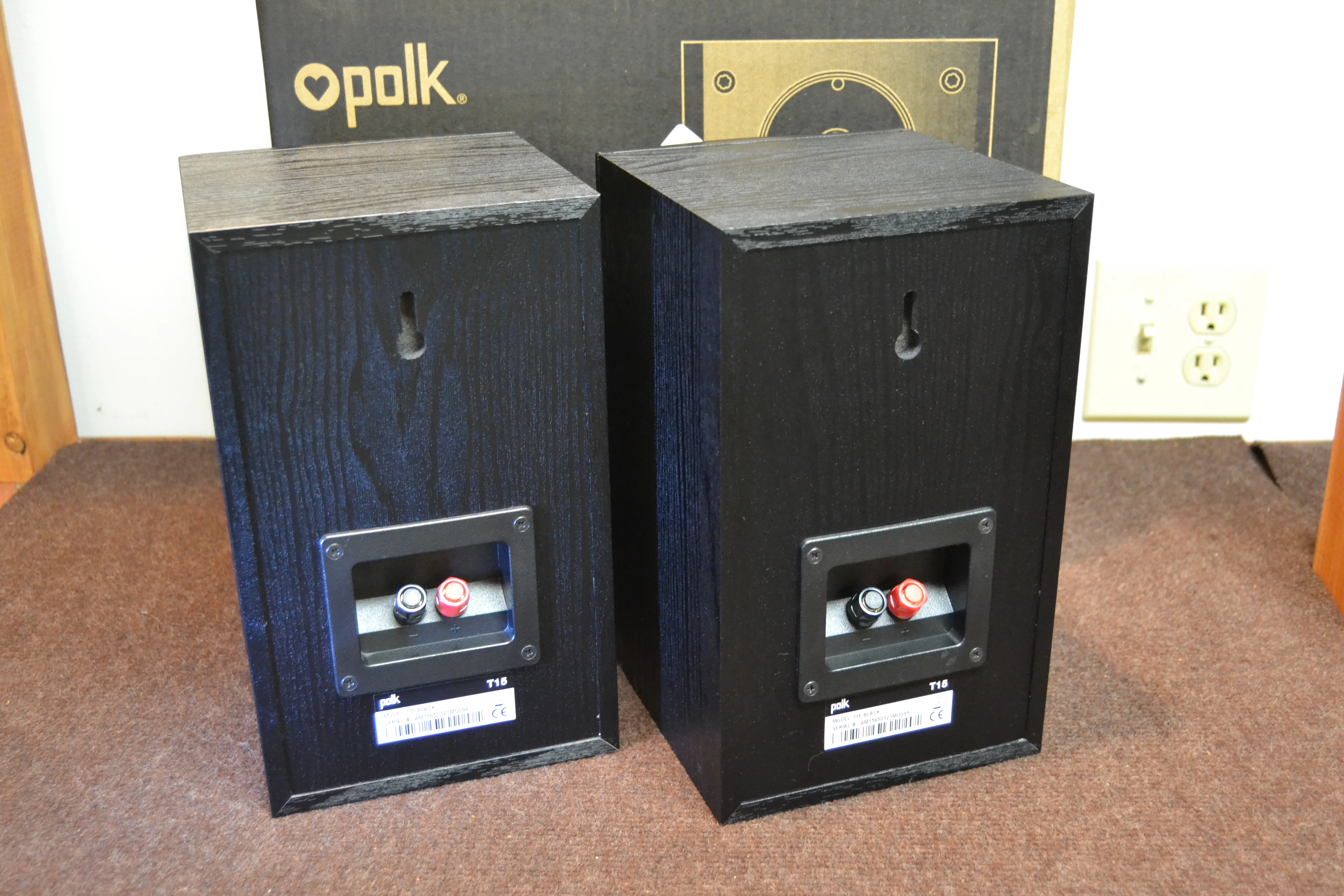 Polk Audio T15 Speakers * Original Box - Image 4