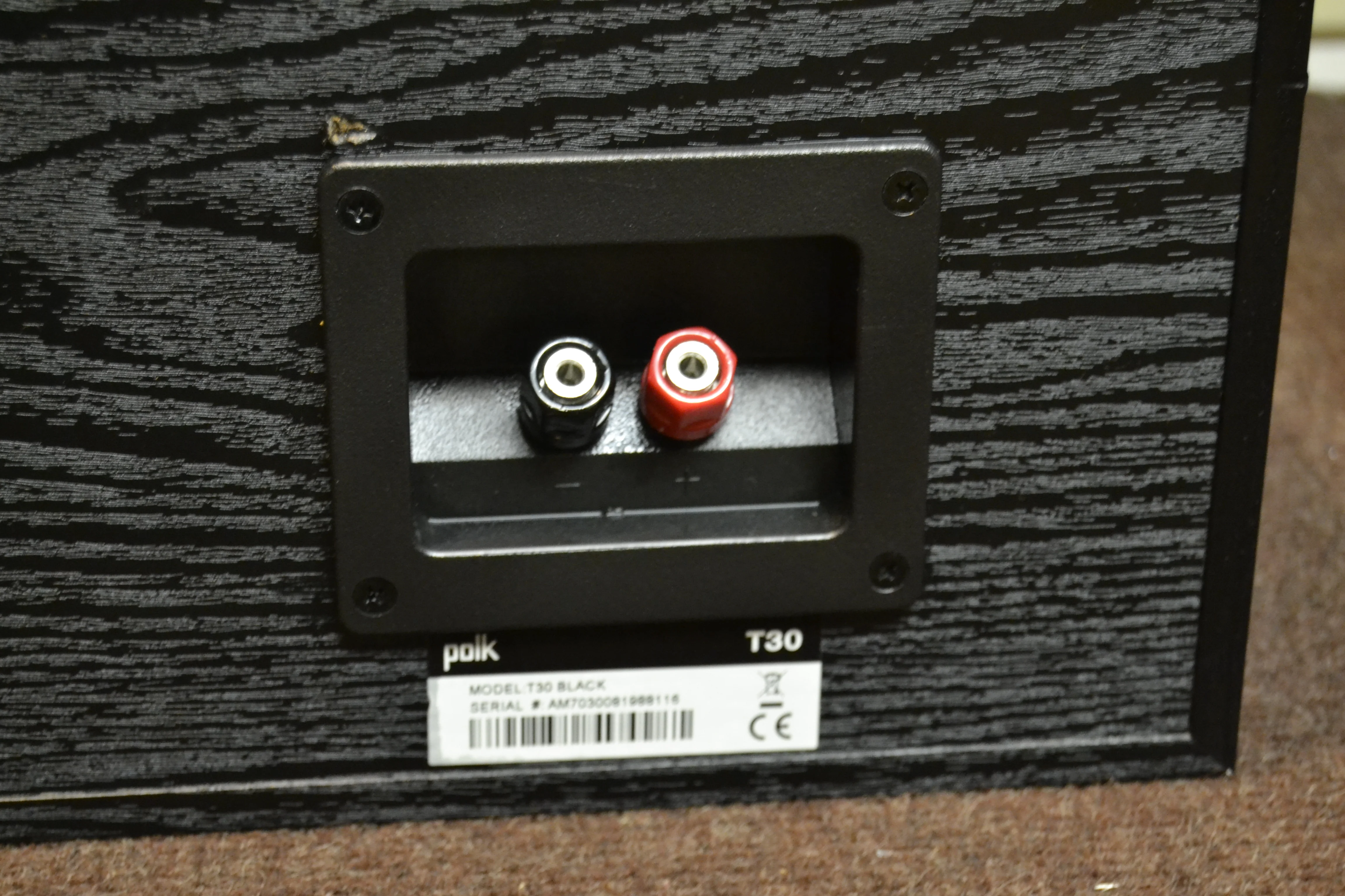 Polk Audio T30 Center Channel Speaker - Image 9