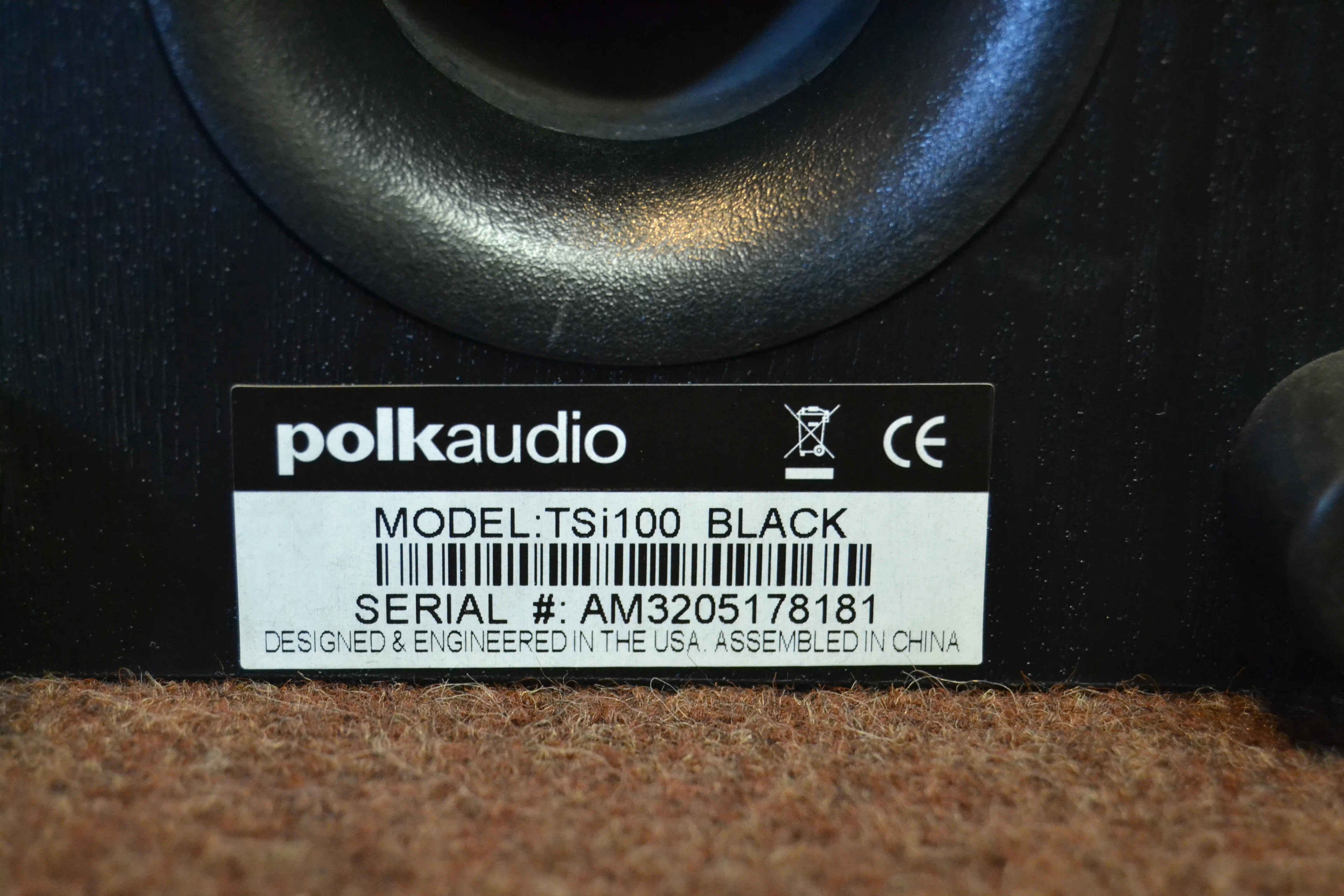 Polk Audio TSi100 Bookshelf Speakers * Original Box - Image 8