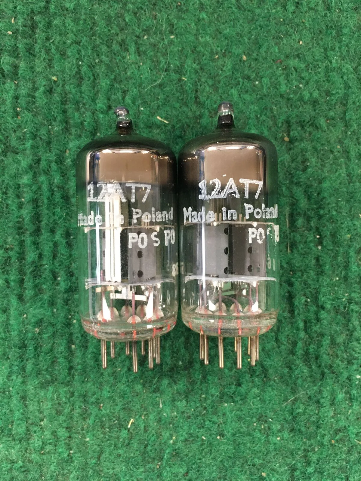 Pospo * 12AT7 Tubes * Pair * Tested 85/87 82/80 - Image 2