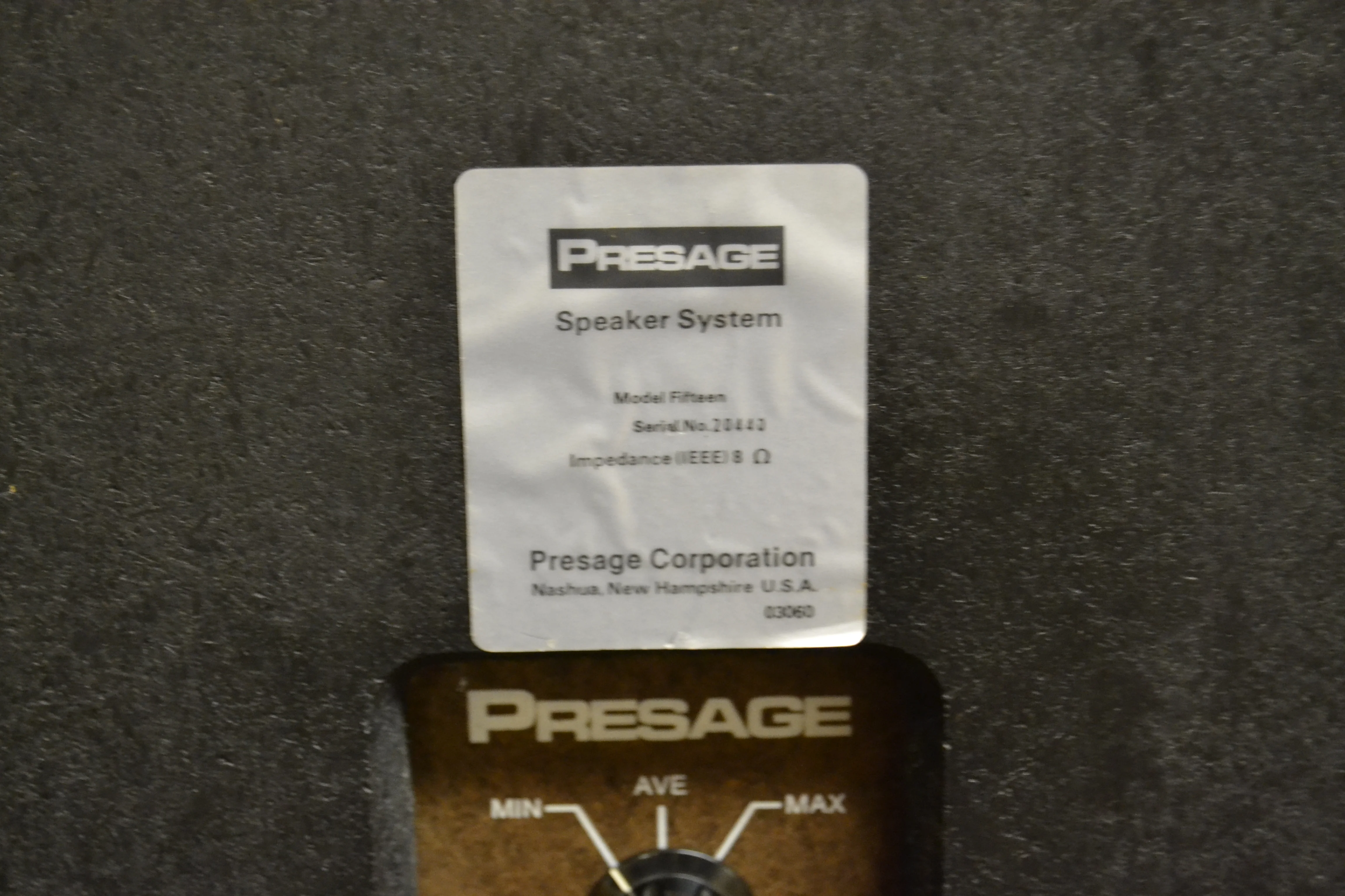 Presage Speakers Model Fifteen - Image 9