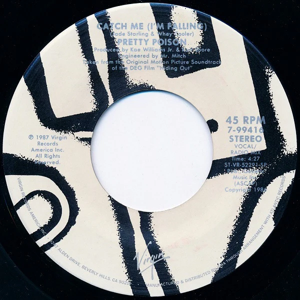 Pretty Poison - Catch Me (I'm Falling) (7", Single, Spe) (Very Good Plus (VG+)) - Image 3