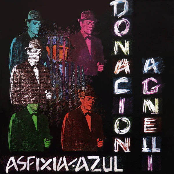 Primera Linea / Donación Agnelli - Split (12", Blu) (Mint (M)) - Image 2