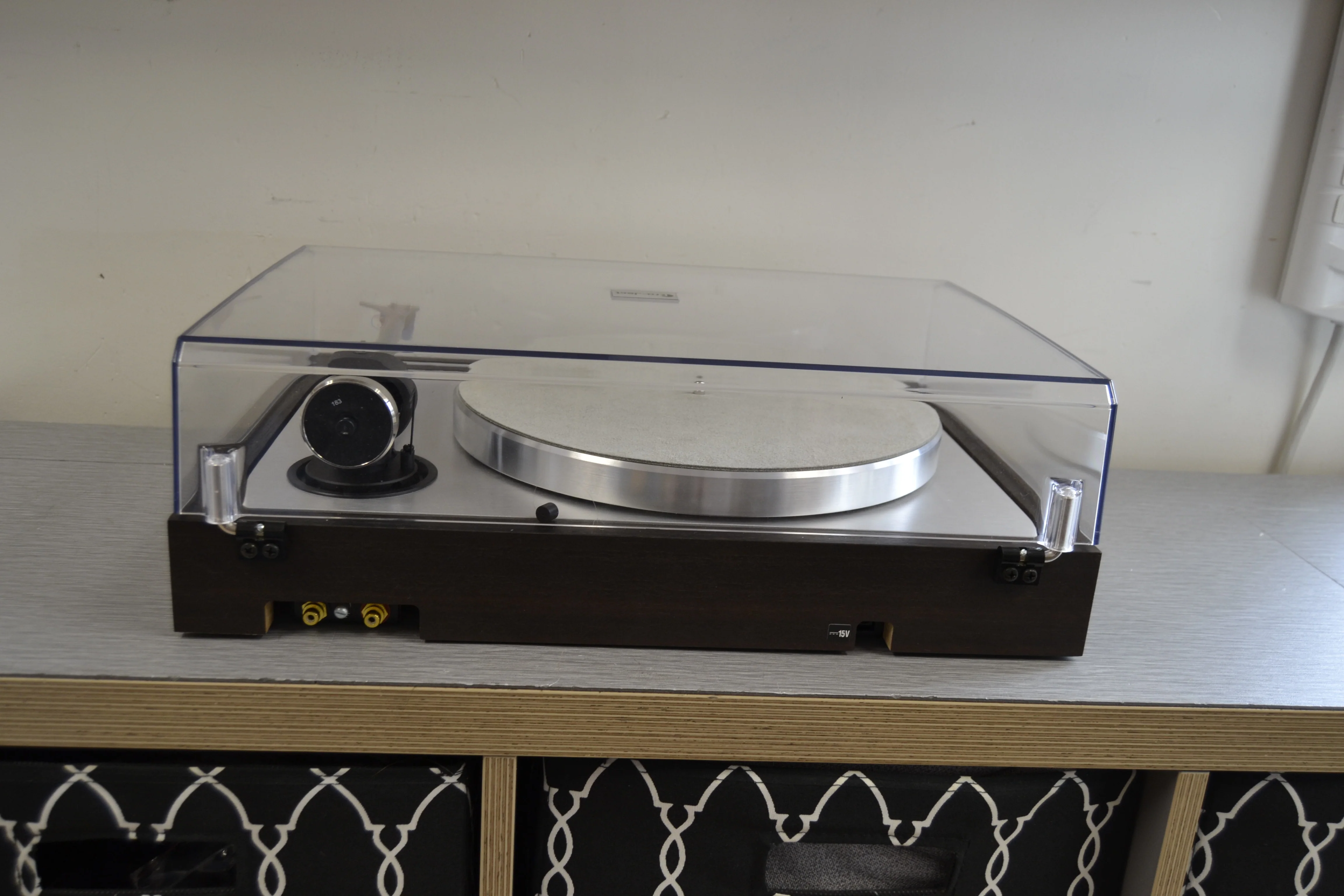 Pro-Ject Classic Turntable - Ortofon Blue Cartridge ( needs new stylus ) - Leather Mat - Image 12