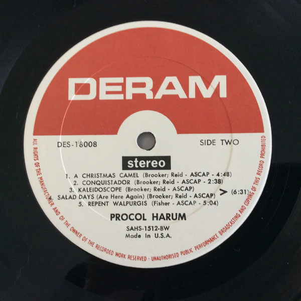Procol Harum - Procol Harum (LP, Album, BW ) (Very Good Plus (VG+)) - Image 4