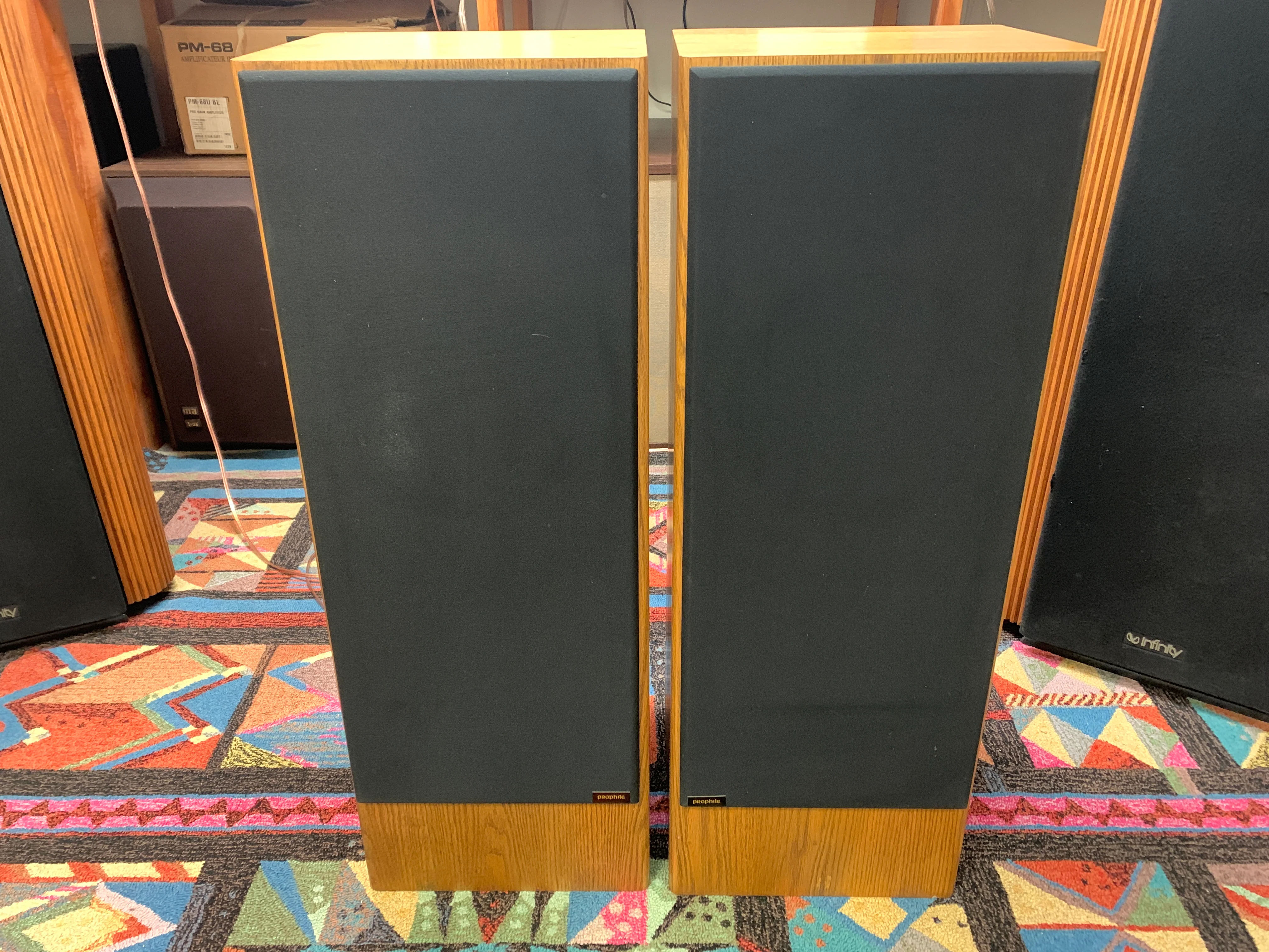 Prophile 3T Floor Standing Speakers * Box * JS Eng