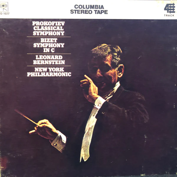 Prokofiev* / Bizet* - Leonard Bernstein, New York Philharmonic - Classical Symphony / Symphony In C (Reel, 4tr Stereo, 7" Reel, Album) (Very Good Plus (VG+))