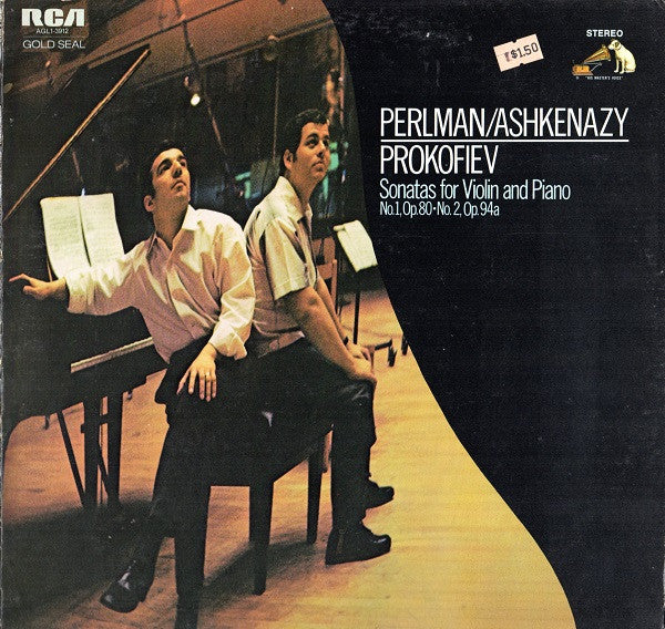 Sergei Prokofiev, Itzhak Perlman / Vladimir Ashkenazy - Sonatas For Violin And Piano (No. 1, Op. 80 · No. 2, Op. 94a) (LP, RE) (Mint (M)) SEALED NEW OLD STOCK