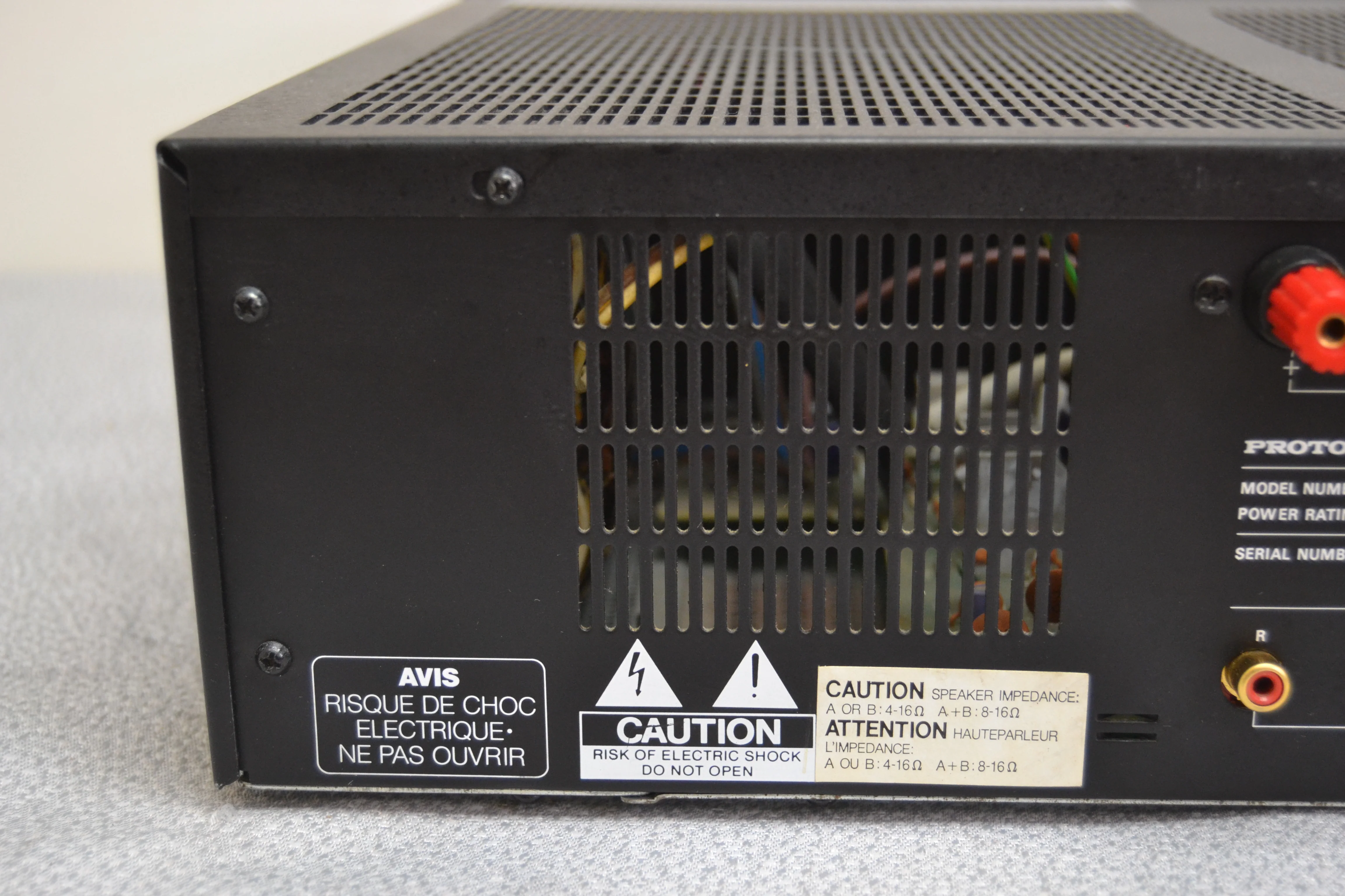 Proton AA1150 Stereo Power Amplifier * Fully Serviced * Rare ! - Image 10
