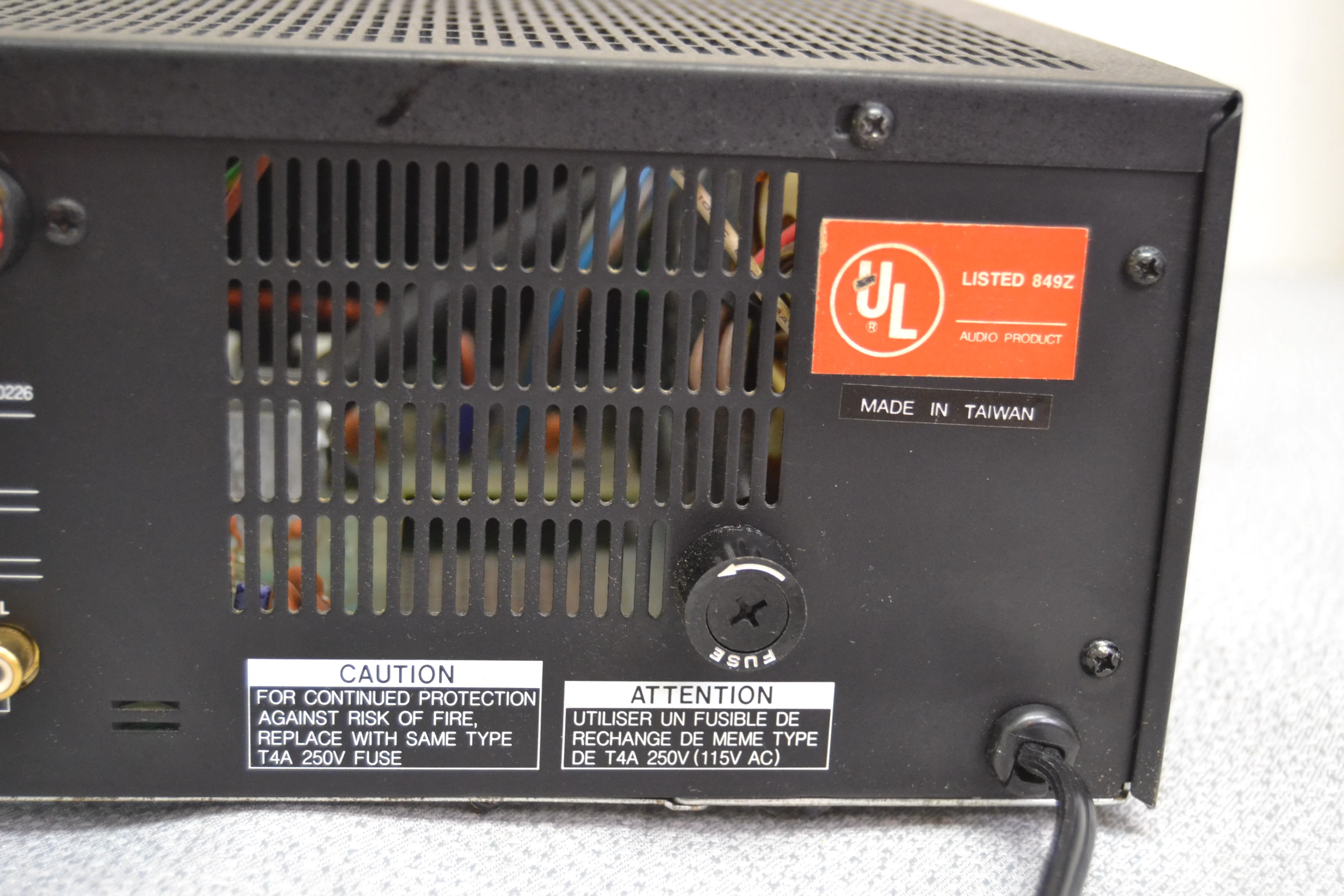 Proton AA1150 Stereo Power Amplifier * Fully Serviced * Rare ! - Image 12
