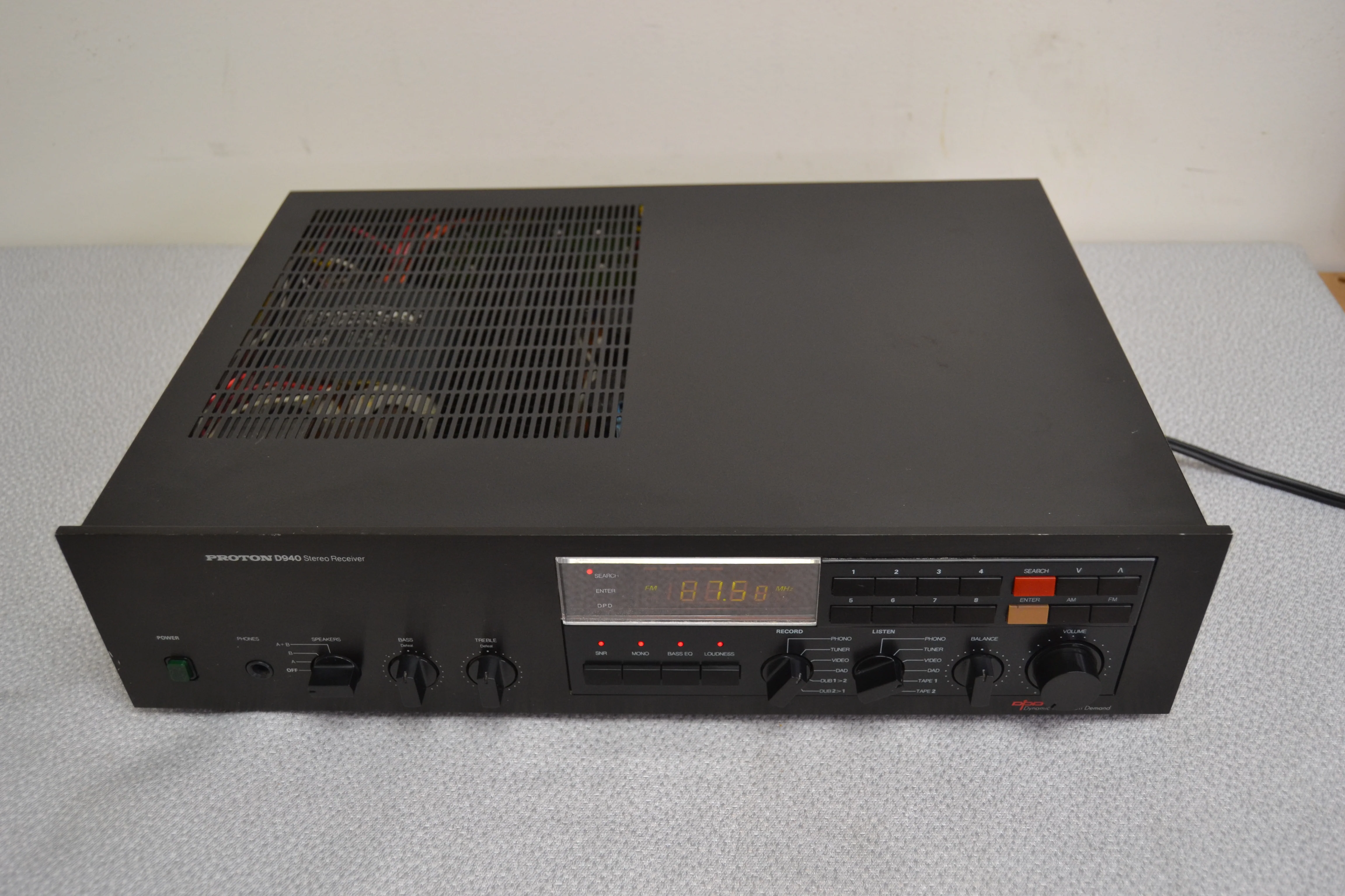 Proton D940 Stereo Receiver * 40W RMS * 1985 - Image 6