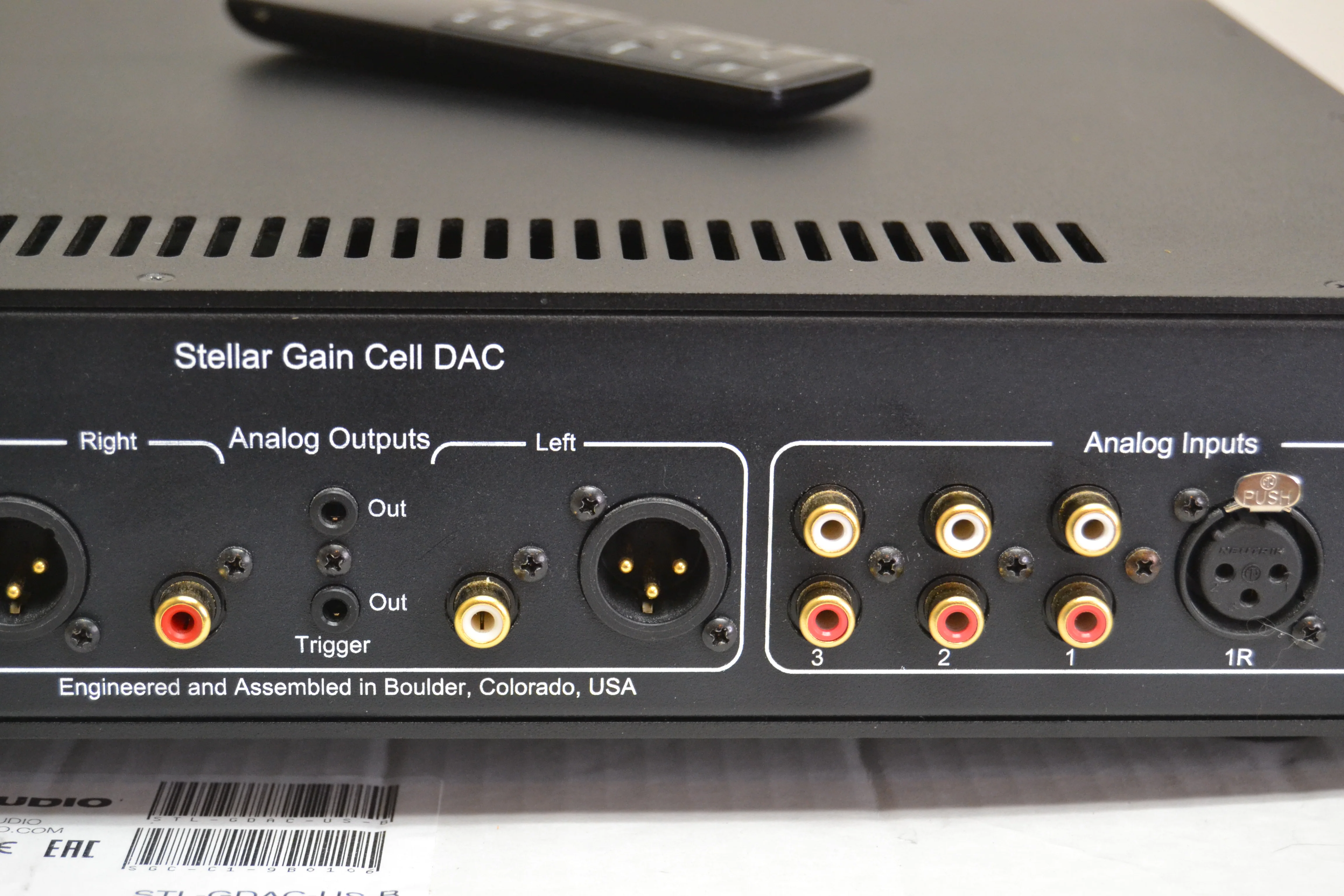 PS Audio Stellar Gain Cell DAC Preamplifier * Box * Remote * Manual - Image 14