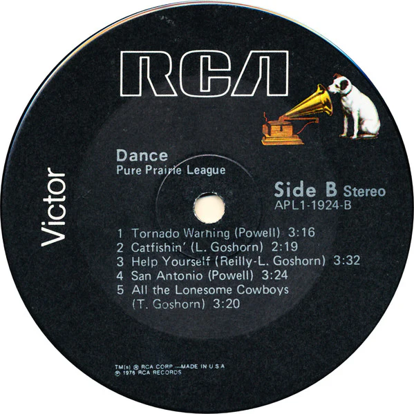 Pure Prairie League - Dance (LP, Album) (Very Good Plus (VG+)) - Image 4