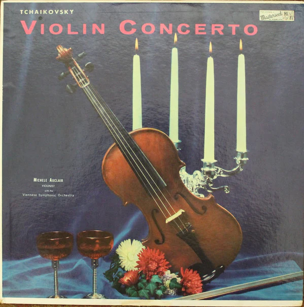 Pyotr Ilyich Tchaikovsky - Michèle Auclair, Tonkünstler Orchestra - Concerto In D Major, Op.35 (LP, Album) (Very Good Plus (VG+))