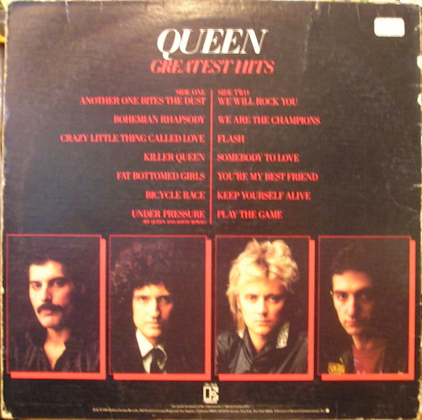 Queen - Greatest Hits (LP, Comp, AR-) (Near Mint (NM or M-)) - Image 2