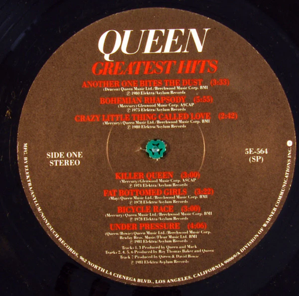 Queen - Greatest Hits (LP, Comp, SP ) (Near Mint (NM or M-)) - Image 3