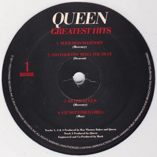 Queen - Greatest Hits (LP, Whi + LP, Red + Comp, RE) (Good Plus (G+)) - Image 5