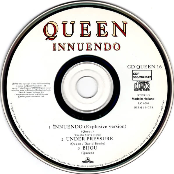 Queen - Innuendo (CD, Single) (Very Good (VG)) - Image 3