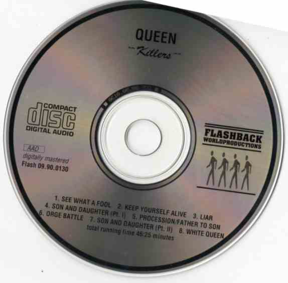 Queen ā Killers (CD, Bootleg) (Near Mint (NM or M-)) - Image 2