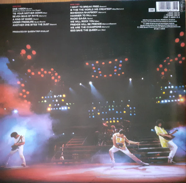 Queen - Live Magic (LP, Album, Gat) (Near Mint (NM or M-)) - Image 2
