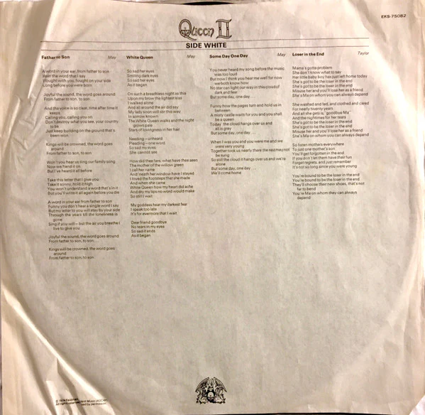 Queen - Queen II (LP, Album, Gat) (Very Good Plus (VG+)) - Image 5