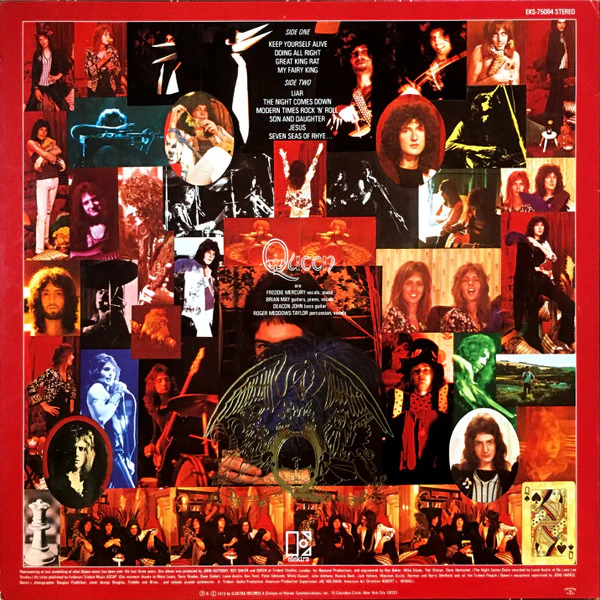 Queen - Queen (LP, Album, Emb) (Very Good (VG)) - Image 2