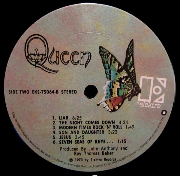 Queen - Queen (LP, Album, RP, CTH) (Very Good Plus (VG+)) - Image 4