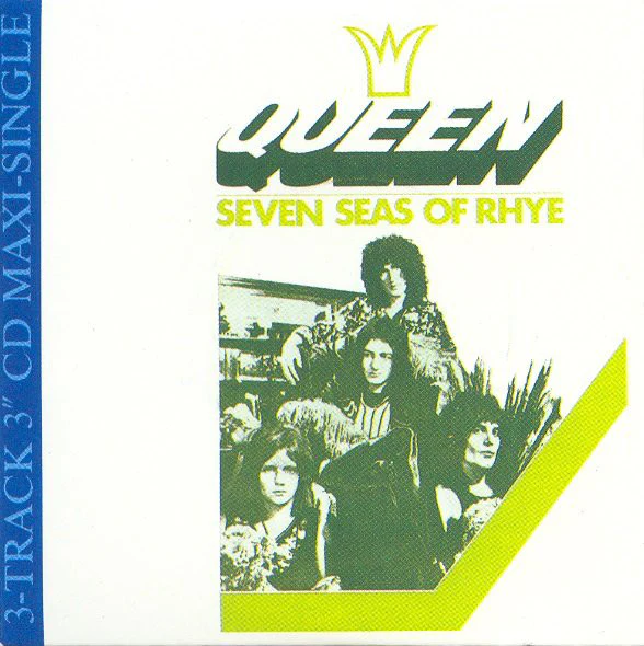 Queen - Seven Seas Of Rhye (CD, Mini, Maxi) (Near Mint (NM or M-))