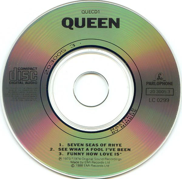 Queen - Seven Seas Of Rhye (CD, Mini, Maxi) (Near Mint (NM or M-)) - Image 3