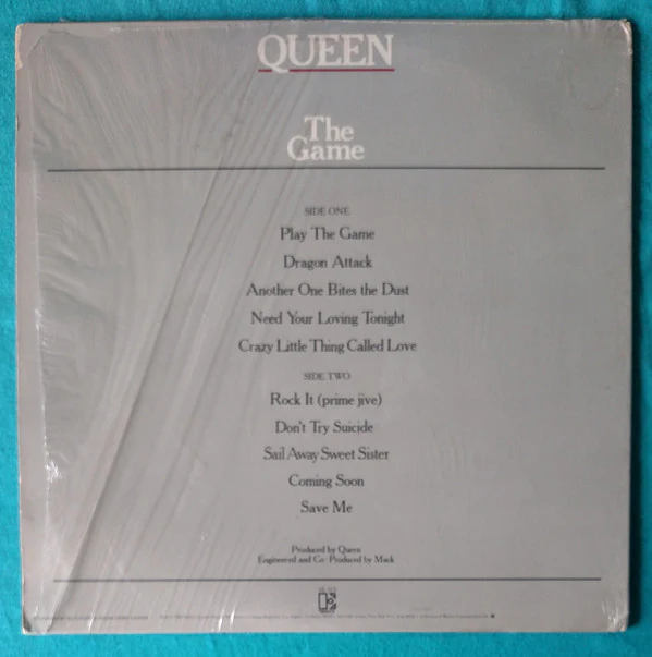 Queen - The Game (LP, Album, Club, Pit) (Very Good Plus (VG+)) - Image 2