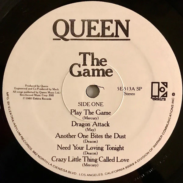 Queen - The Game (LP, Album, SP ) (Very Good Plus (VG+)) - Image 3