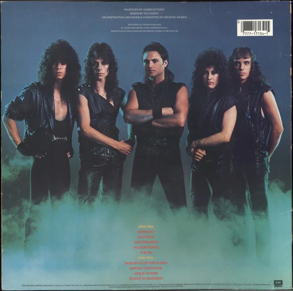 Queensrÿche - The Warning (LP, Album, Win) (Very Good Plus (VG+)) - Image 2