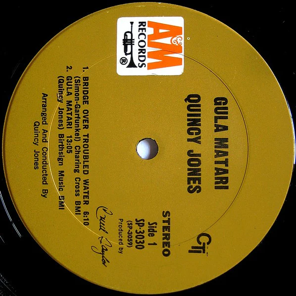 Quincy Jones - Gula Matari (LP, Album, Pit) (Very Good Plus (VG+)) - Image 5
