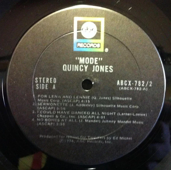 Quincy Jones - Mode (2xLP, Comp, RM) (Very Good Plus (VG+)) - Image 3