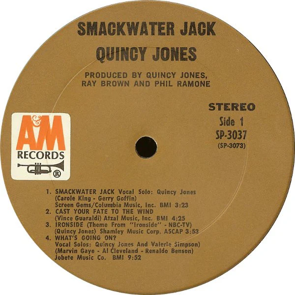 Quincy Jones - Smackwater Jack (LP, Album, Ter) (Good Plus (G+)) - Image 5