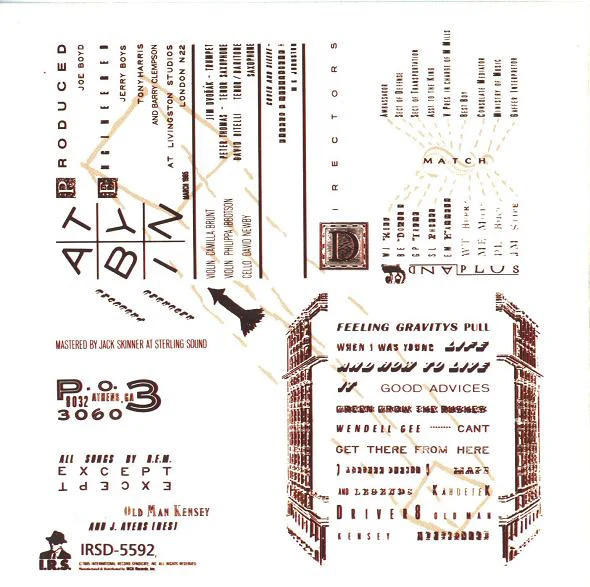 R.E.M. - Fables Of The Reconstruction (CD, Album) (Very Good Plus (VG+)) - Image 4