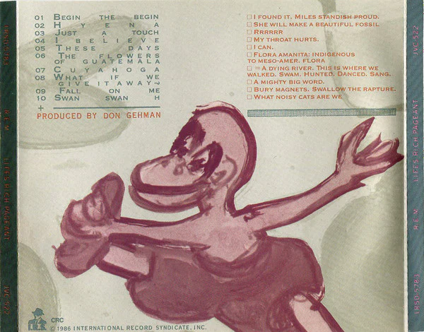 R.E.M. - Lifes Rich Pageant (CD, Album, Club, RE, Pit) (Very Good Plus (VG+)) - Image 2