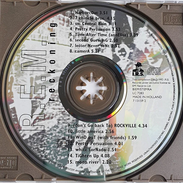 R.E.M. - Reckoning (CD, Album, RE) (Very Good Plus (VG+)) - Image 4