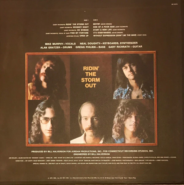 REO Speedwagon - Ridin' The Storm Out (LP, Album, Ter) (Very Good (VG)) - Image 2
