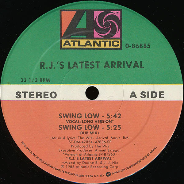 R.J.'s Latest Arrival - Swing Low (12") (Very Good Plus (VG+))