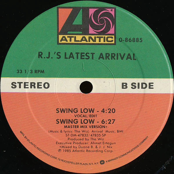 R.J.'s Latest Arrival - Swing Low (12") (Very Good Plus (VG+)) - Image 2