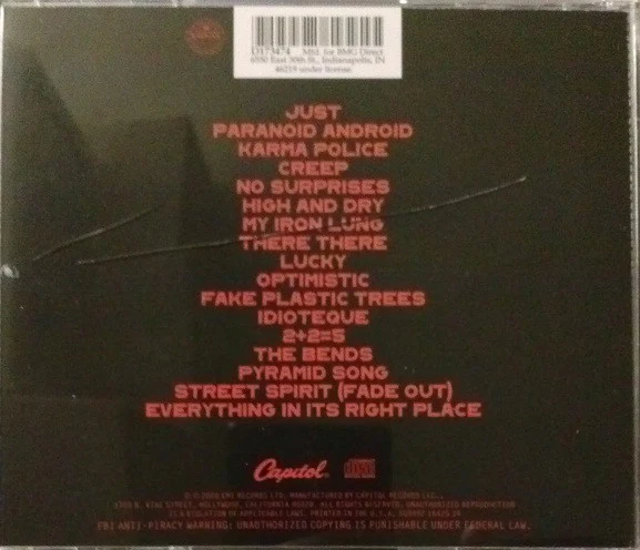 Radiohead - The Best Of (CD, Comp, Club) (Very Good Plus (VG+)) - Image 2