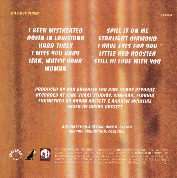 Raful Neal - I've Been Mistreated (CD) (Near Mint (NM or M-)) - Image 3