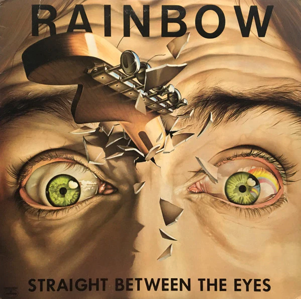 Rainbow - Straight Between The Eyes (LP, Album, 53,) (Near Mint (NM or M-))