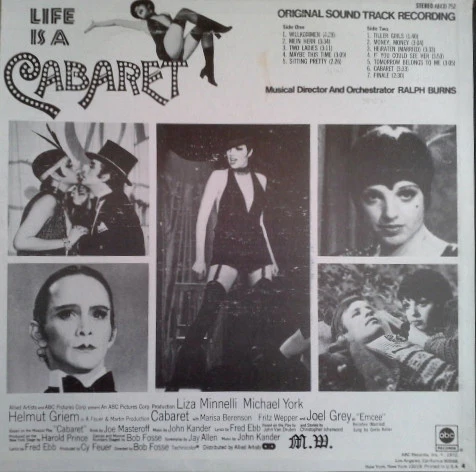 Ralph Burns - Cabaret / Original Sound Track Recording (LP, Album, RP) (Very Good (VG)) - Image 2