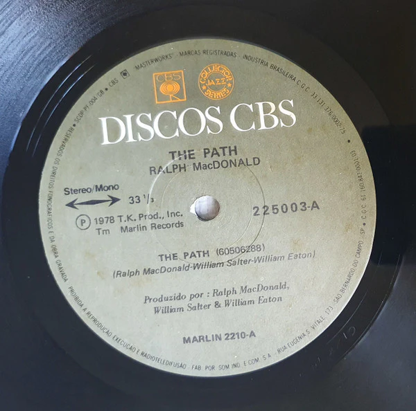 Ralph MacDonald - The Path (LP, Album, Gat) (Near Mint (NM or M-)) - Image 3