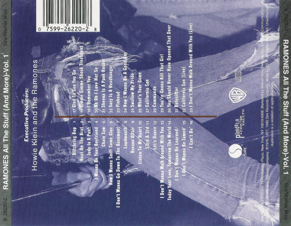 Ramones - All The Stuff (And More) - Vol. 1 (CD, Comp) (Near Mint (NM or M-)) - Image 3