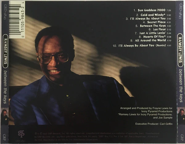 Ramsey Lewis - Between The Keys (CD) (Very Good (VG)) - Image 4